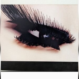 Club Clio Long Eyelash Wall Art Panel Vanity Decoration cyberpunk Japan classy